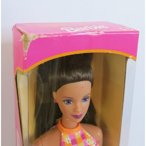 VINTAGE 1998  BARBIE Pretty in Plaid #20668 Brunette In Box Mattel Fashion Ave - Picture 6 of 10